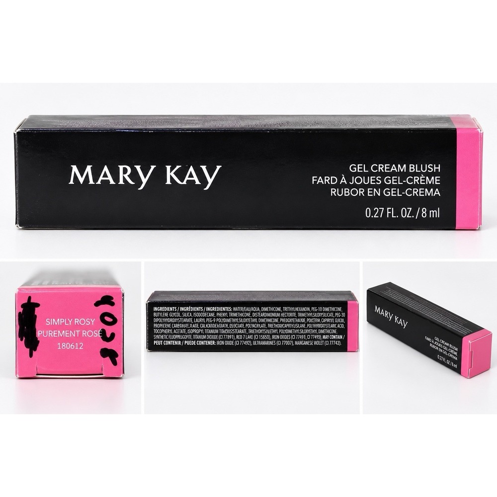 Mary Kay Gel Cream Blush Simply Rosy 180612 Pink 0.27 oz New in Box